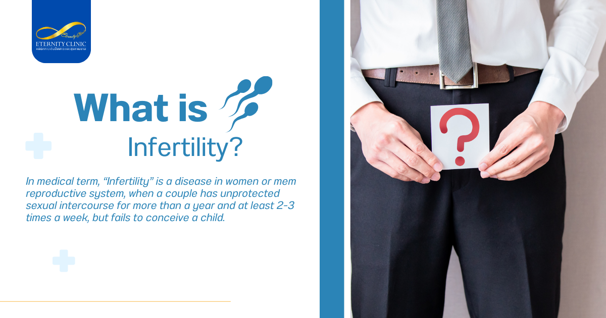 ภาวะมีบุตรยาก - ETERNITY CLINIC by M.D. SUEBPONG ENGCHUAN What is Infertility?