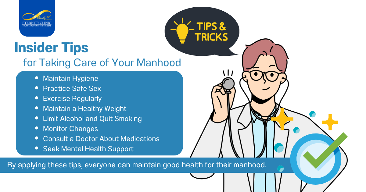 Care5 - ETERNITY CLINIC by M.D. SUEBPONG ENGCHUAN Insider Tips for Taking Care of Your Manhood