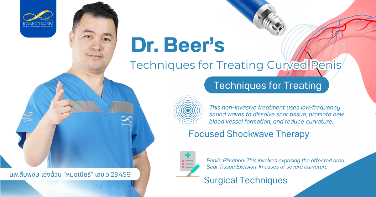 Curved Penis4 - ETERNITY CLINIC by M.D. SUEBPONG ENGCHUAN Techniques for Treating Curved Penis