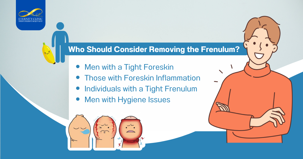 Frenulum Dangerous4 - ETERNITY CLINIC by M.D. SUEBPONG ENGCHUAN Who Should Consider Removing the Frenulum?
