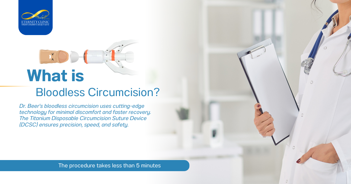 Circumcision3 - ETERNITY CLINIC by M.D. SUEBPONG ENGCHUAN Bloodless Circumcision?