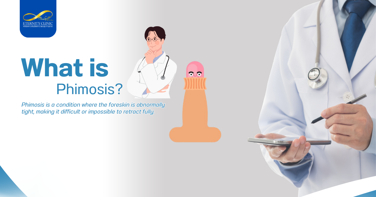 Phimosis2 - ETERNITY CLINIC by M.D. SUEBPONG ENGCHUAN What is Phimosis?