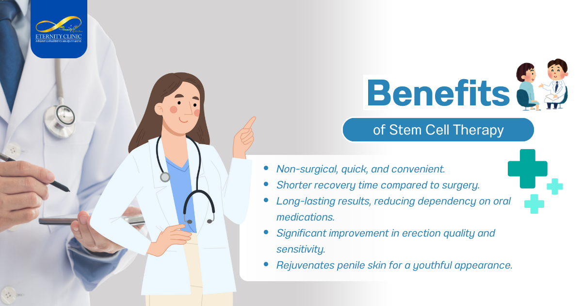 Stem Cells6 - ETERNITY CLINIC by M.D. SUEBPONG ENGCHUAN Benefits of Stem Cell Therapy