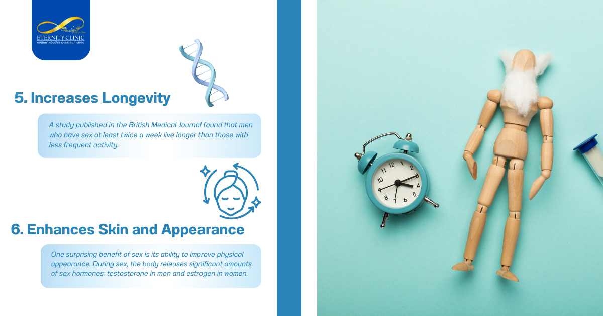 Benefits of Sex4 - ETERNITY CLINIC by M.D. SUEBPONG ENGCHUAN Increases Longevity