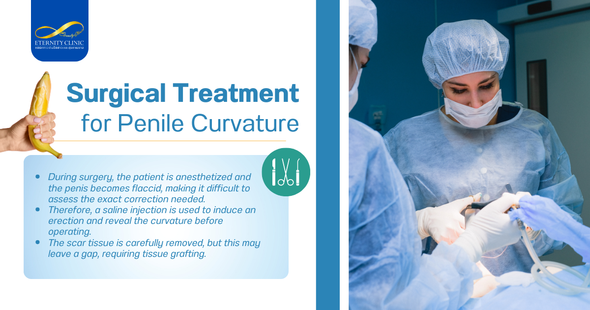 การรักษา - ETERNITY CLINIC by M.D. SUEBPONG ENGCHUAN Surgical Treatment for Penile Curvature