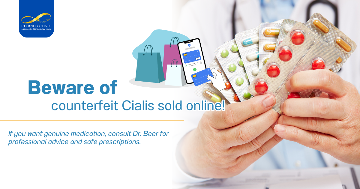 ระวังยา - ETERNITY CLINIC by M.D. SUEBPONG ENGCHUAN Cialis 5mg