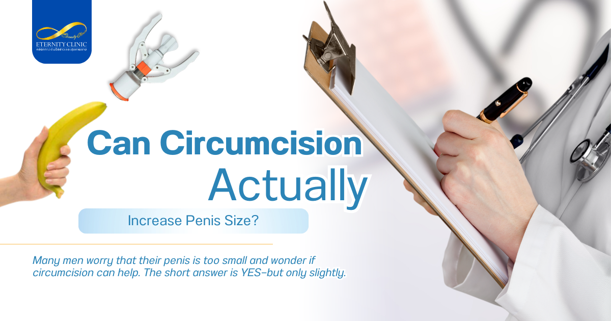 หนังหุ้มปลายอวัยวะเพศชาย - ETERNITY CLINIC by M.D. SUEBPONG ENGCHUAN Circumcision