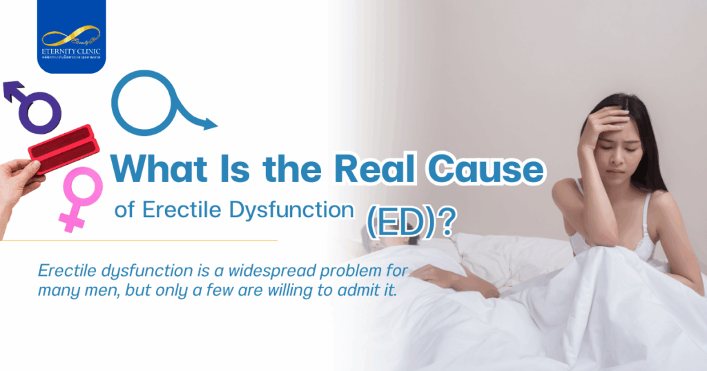 ภาวะหย่อนสมรรถภาพทางเพศ - ETERNITY CLINIC by M.D. SUEBPONG ENGCHUAN Erectile Dysfunction