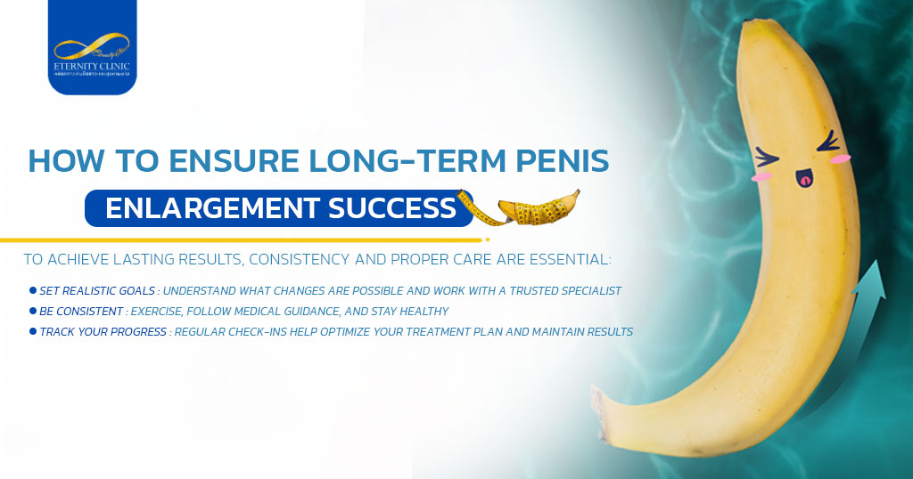 How to Ensure Long-Term Penis Enlargement Success - ETERNITY CLINIC by M.D. SUEBPONG ENGCHUAN Penis Enlargement Success