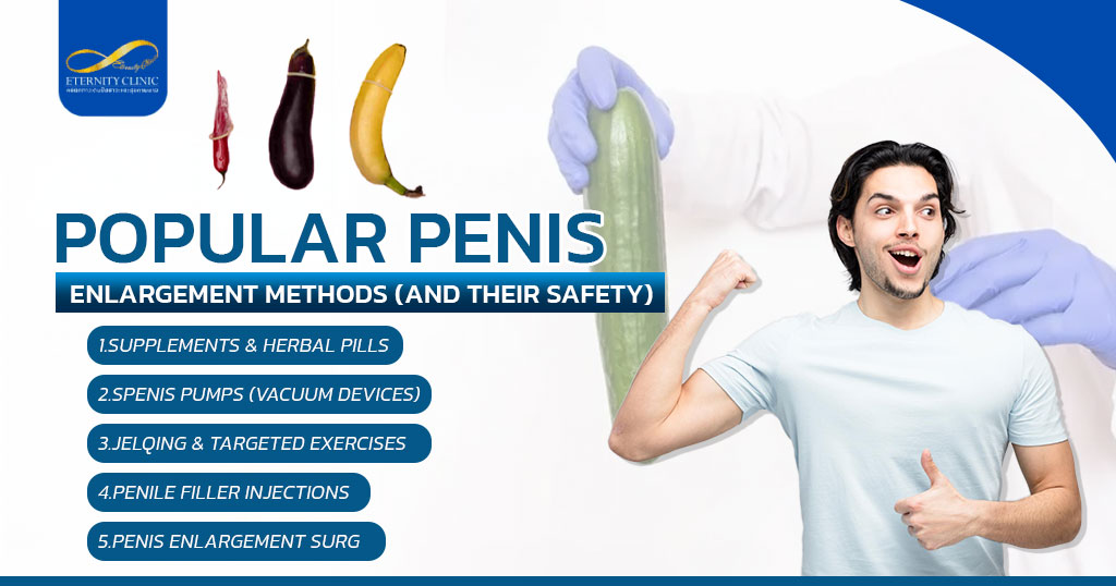 Popular Penis Enlargement Methods - ETERNITY CLINIC by M.D. SUEBPONG ENGCHUAN Penis Enlargement