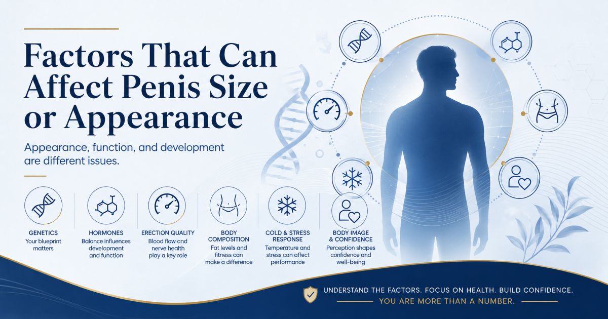 Medical assessment before penis enlargement decisions