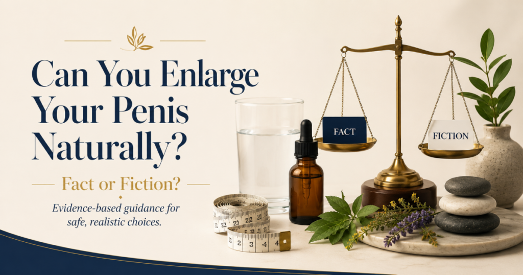 Can You Enlarge Your Penis Naturally - ETERNITY CLINIC by M.D. SUEBPONG ENGCHUAN Can You Enlarge Your Penis Naturally