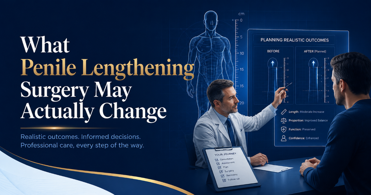 What penile lengthening surgery may actually change
