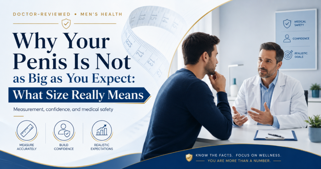 Why Your Penis Is Not as Big as You Expect What Size Really Means - ETERNITY CLINIC by M.D. SUEBPONG ENGCHUAN Why Your Penis Is Not as Big as You Expect What Size Really Means