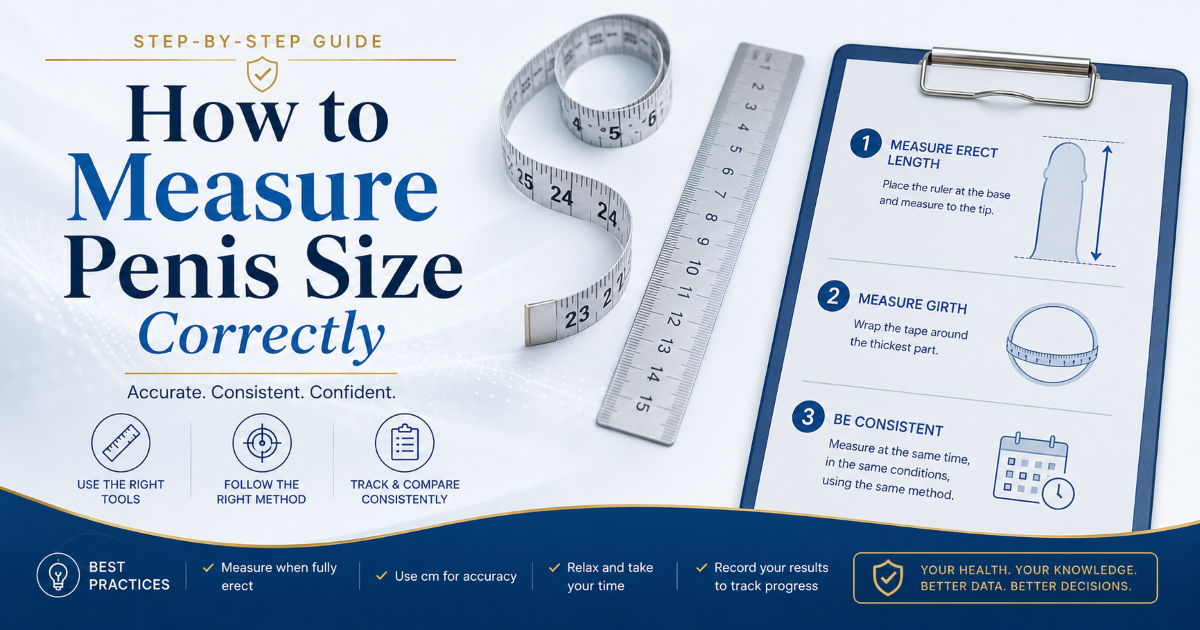 Safe penis size measurement and condom fit discussion
