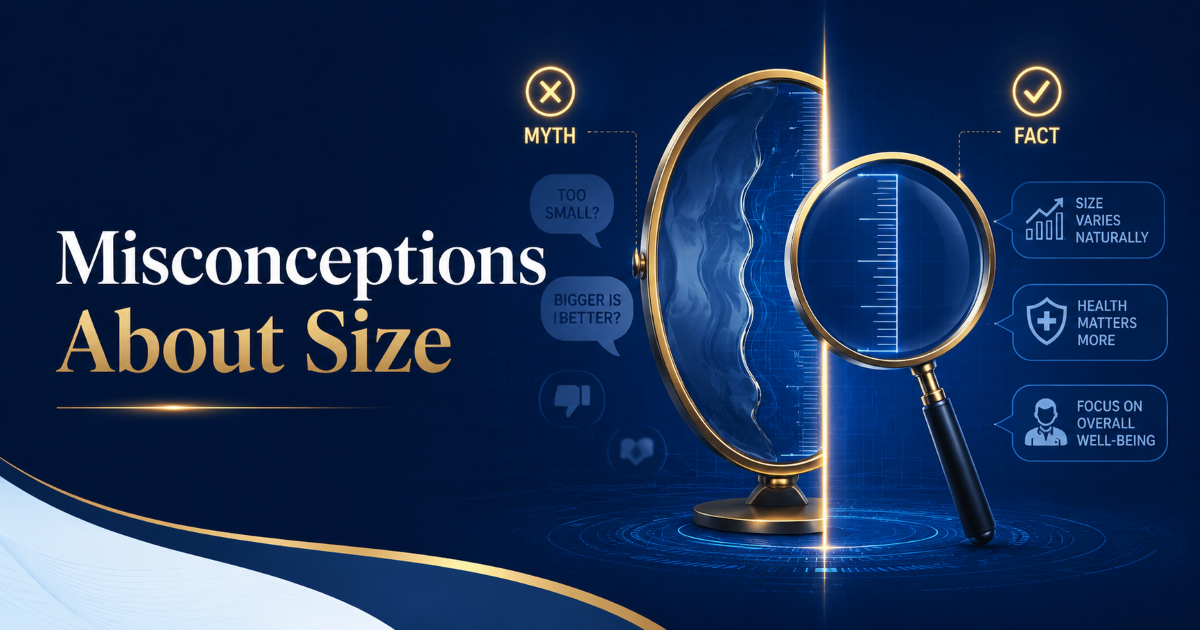 Misconceptions about penis size