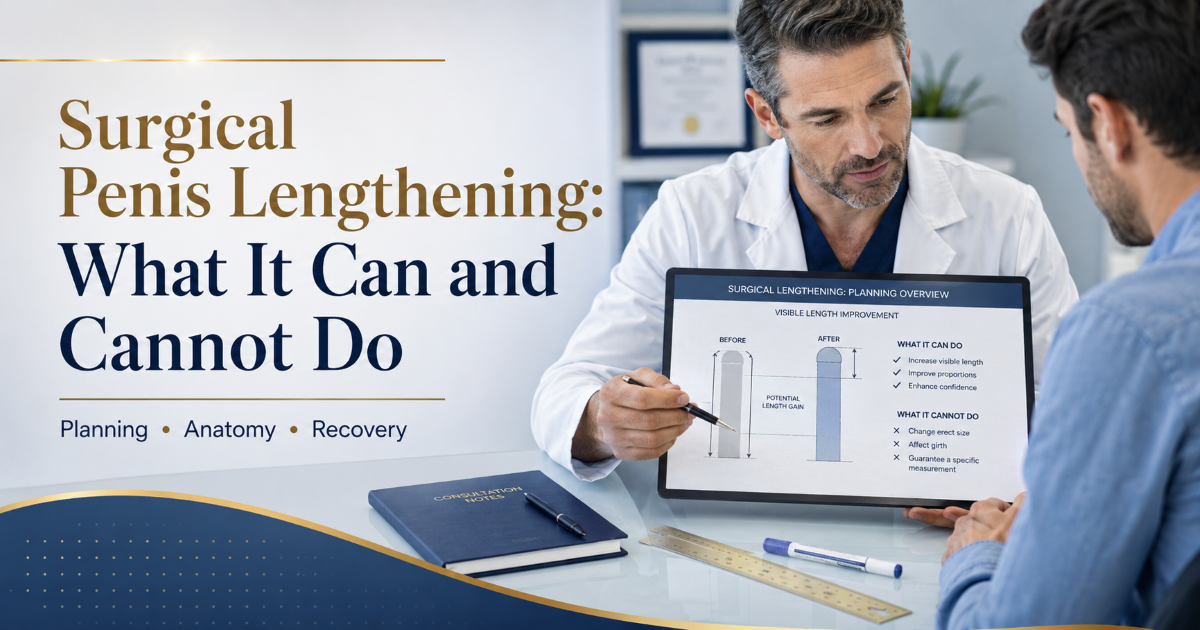 Medical review of surgical penile lengthening