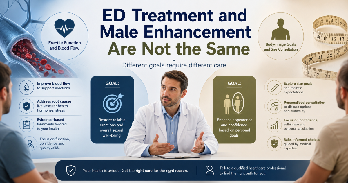 Erectile dysfunction treatment options from first-line care to escalation