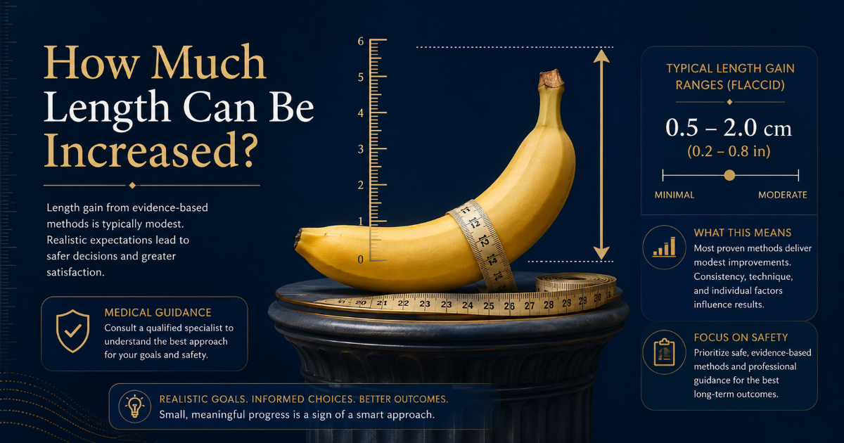 Realistic penis lengthening surgery expectations and recovery