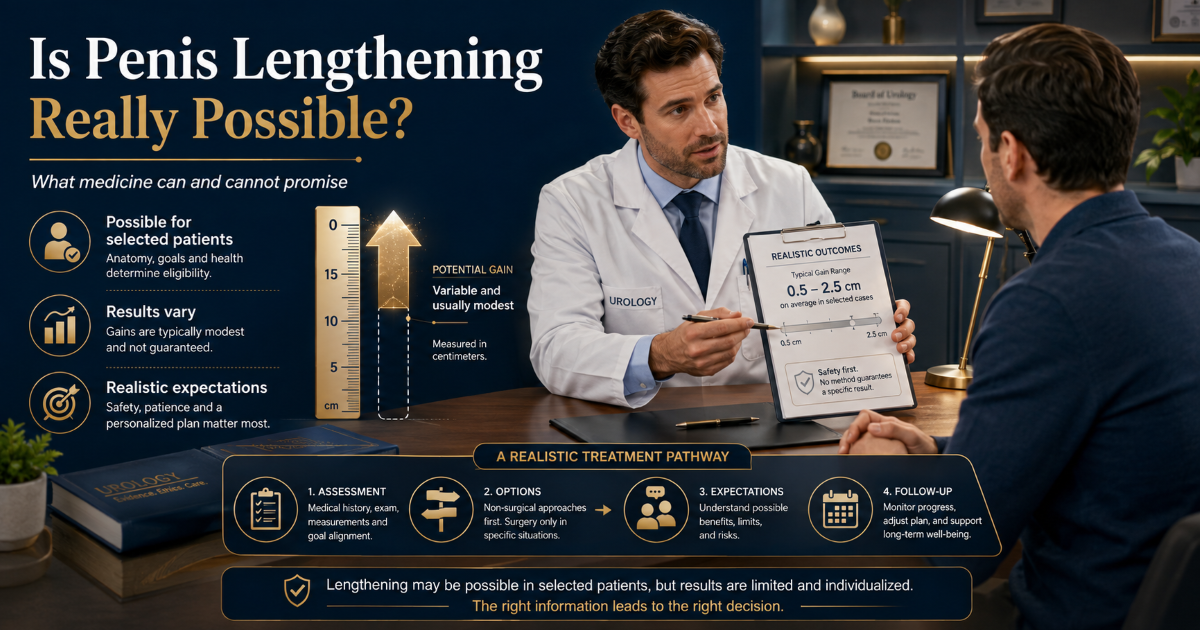Is penis lengthening really possible medically