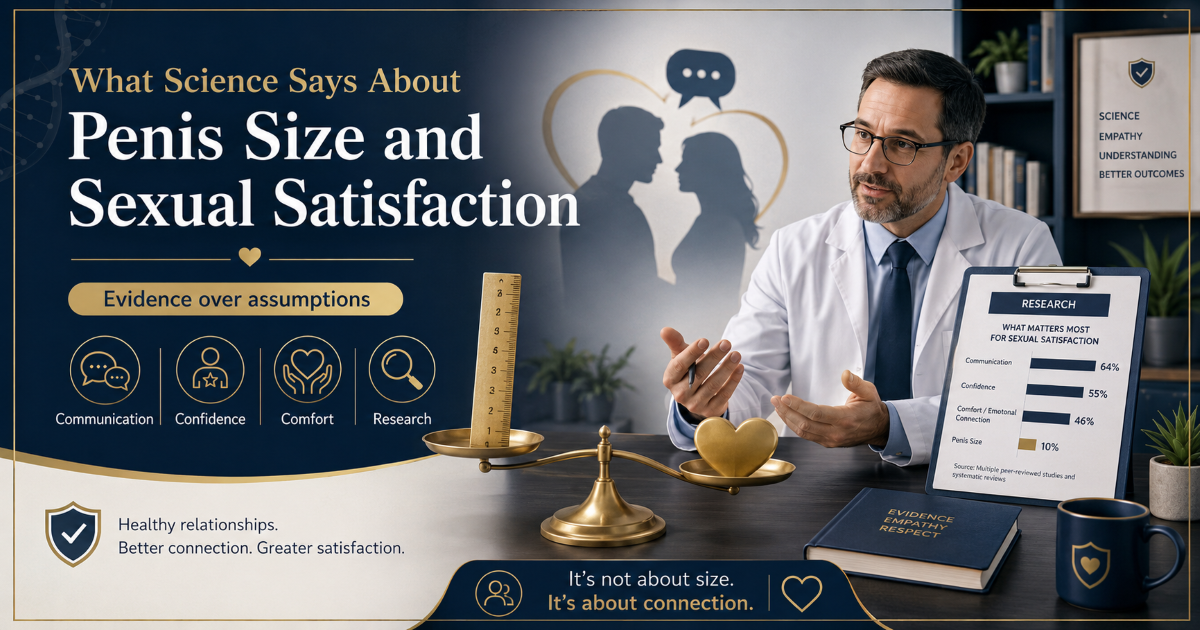 What science says about penis size and sexual satisfaction