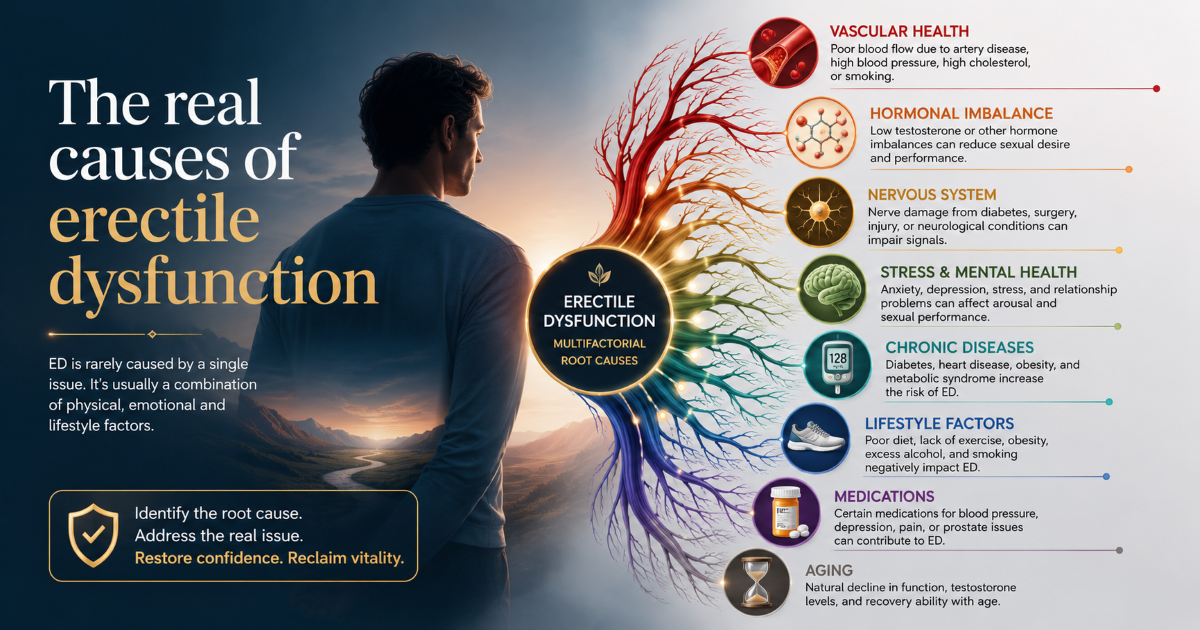 the True Causes of Erectile Dysfunction