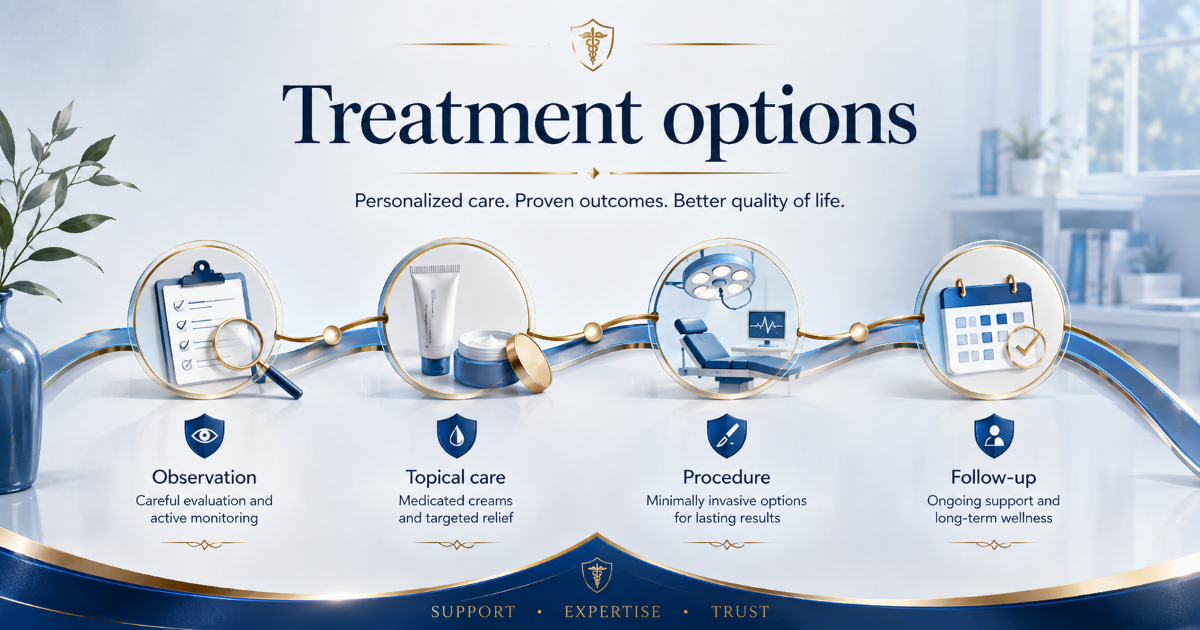 Treatment options for a tight or torn penile frenulum