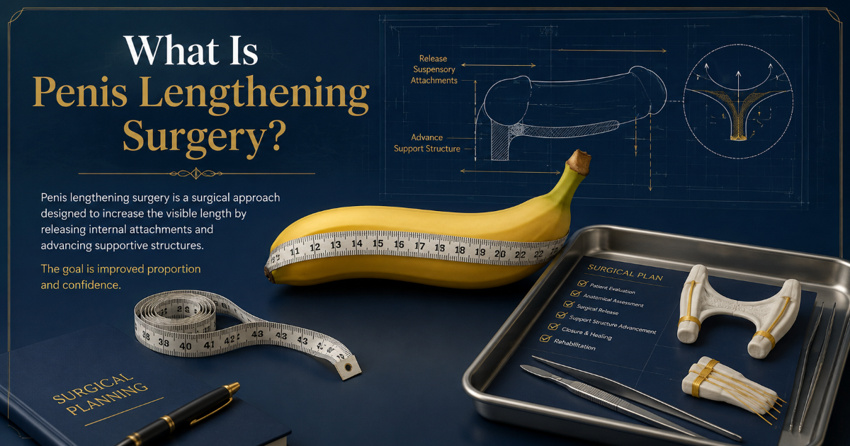 Penis lengthening consultation and safe male enhancement planning