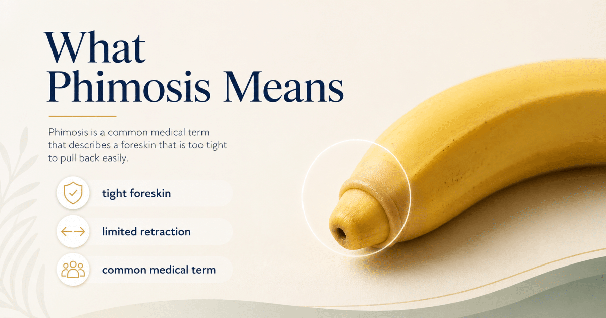 What is tight foreskin and phimosis