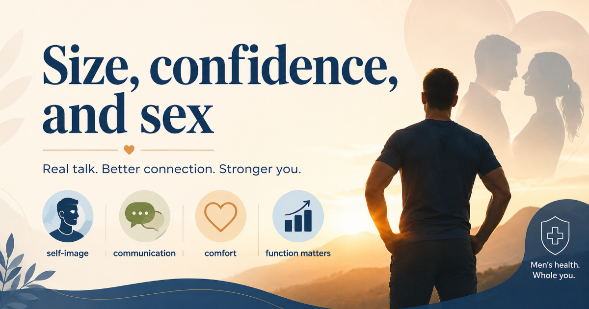 Manhood size and male confidence