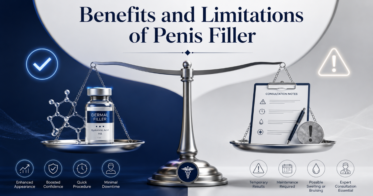 Advantages of penis filler for girth enhancement