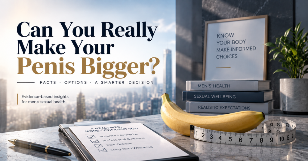 Can You Really Make Your Penis Bigger - ETERNITY CLINIC by M.D. SUEBPONG ENGCHUAN
