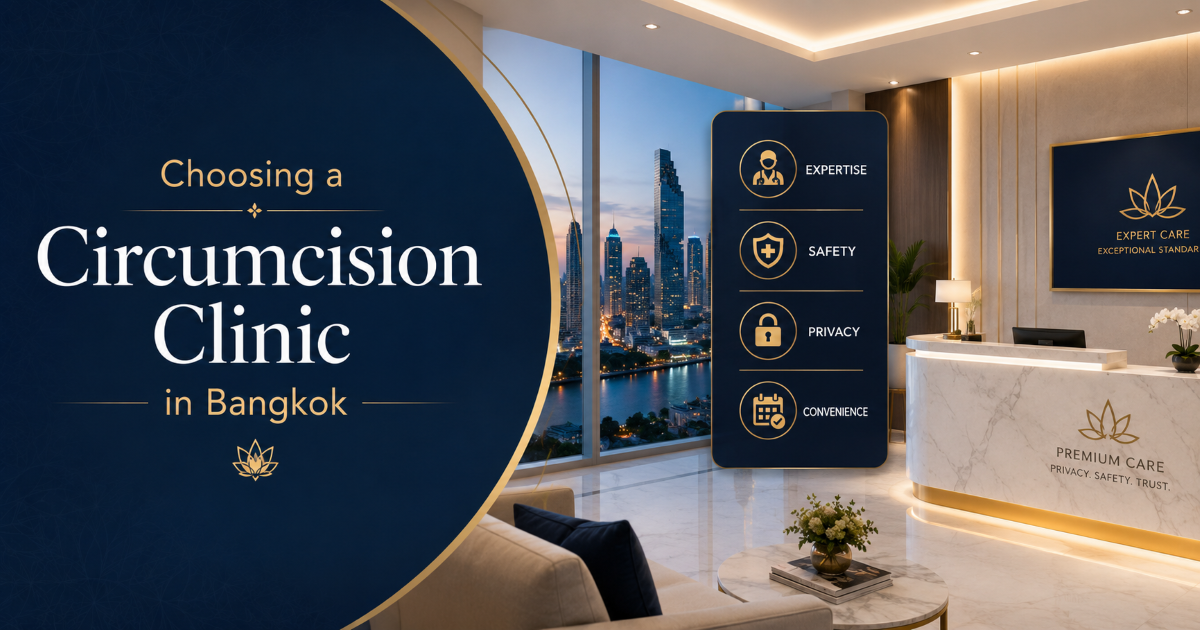 Choosing an adult circumcision clinic in Bangkok