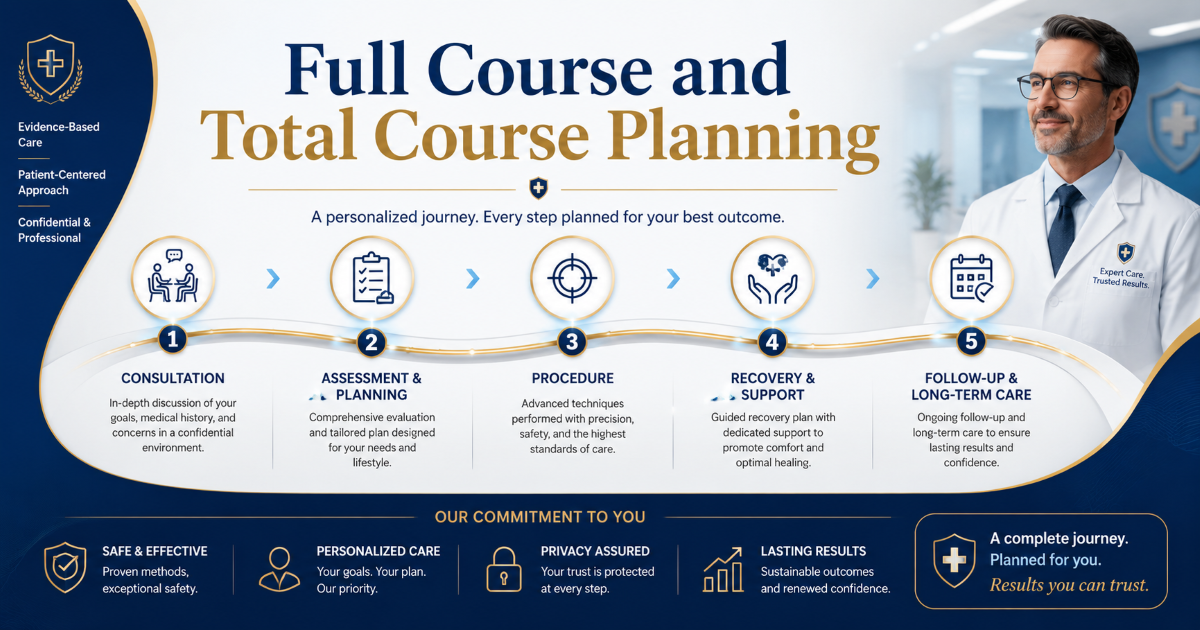 Male enhancement course planning by Dr Beer