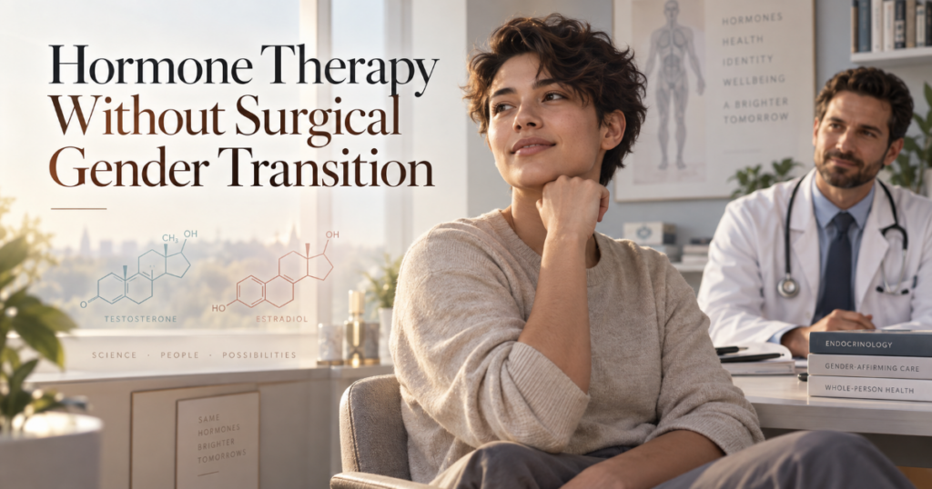 Hormone Therapy Without Surgical Gender Transition - ETERNITY CLINIC by M.D. SUEBPONG ENGCHUAN