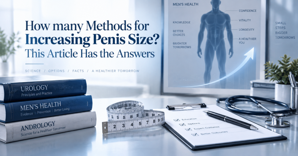 How many Methods for Increasing Penis Size - ETERNITY CLINIC by M.D. SUEBPONG ENGCHUAN
