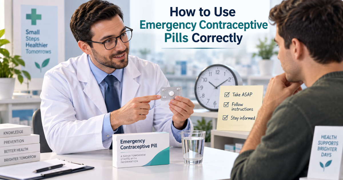 How to use emergency contraceptive pills correctly with timing dose and follow-up checklist
