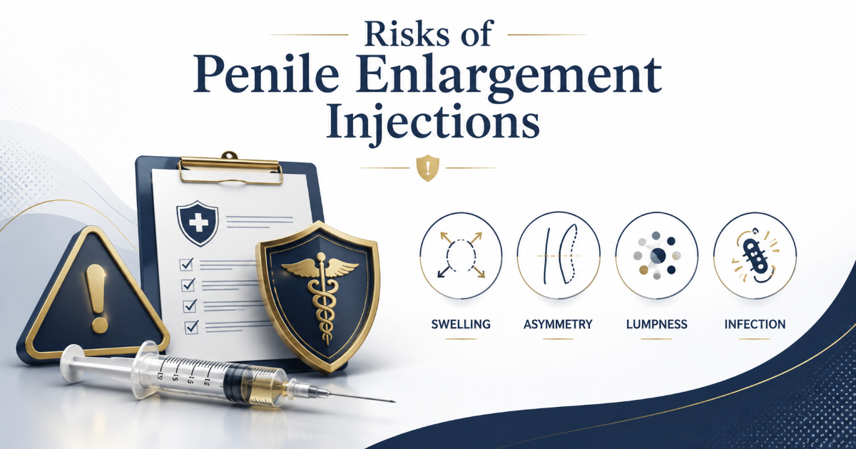 Risks of penile enlargement injections