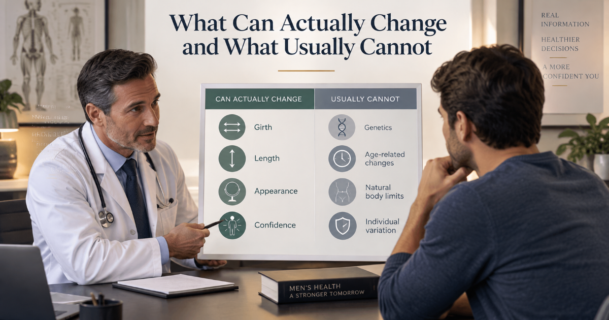 Penis enlargement claims compared with medical evidence and safety limits