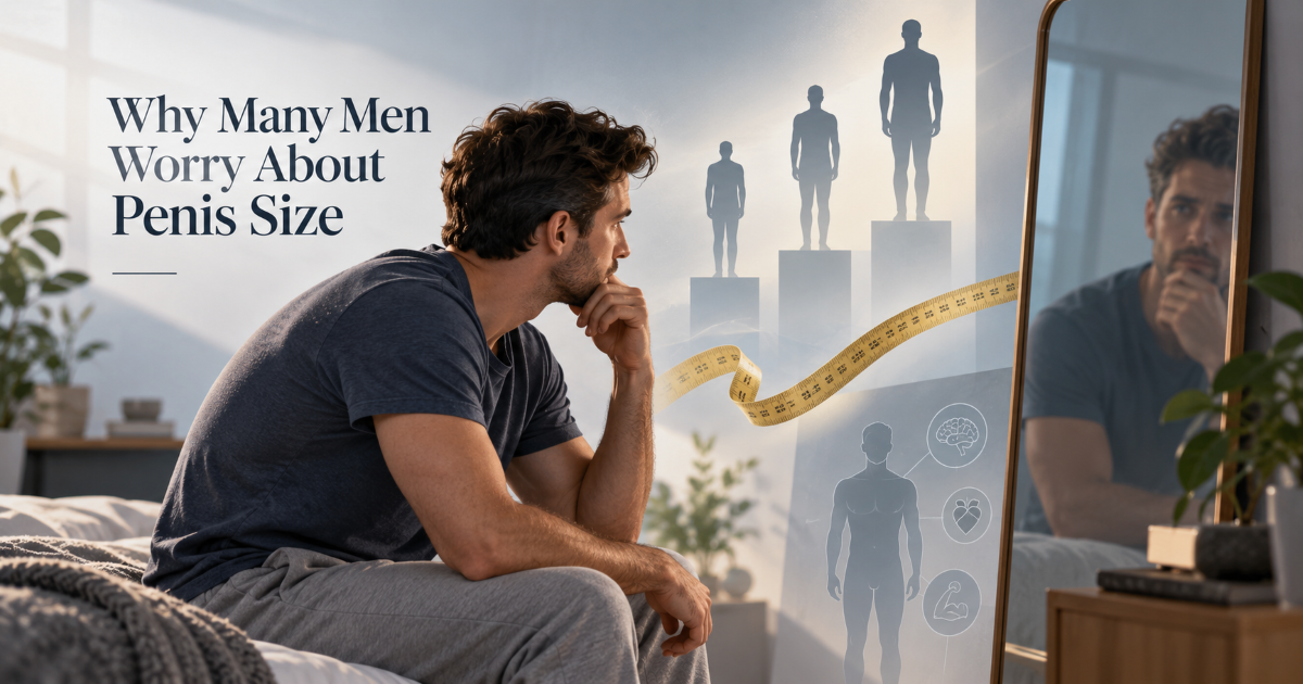 Penis size concern and confidence discussion for men considering medical advice